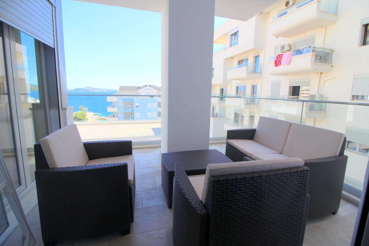 Luxury Sea View Apartaments Sarandë Eksteriør bilde