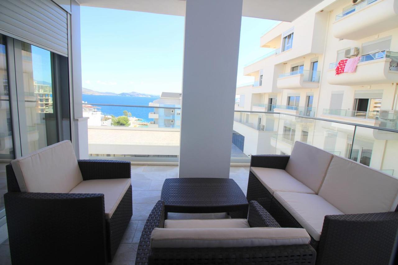 Luxury Sea View Apartaments Sarandë Eksteriør bilde