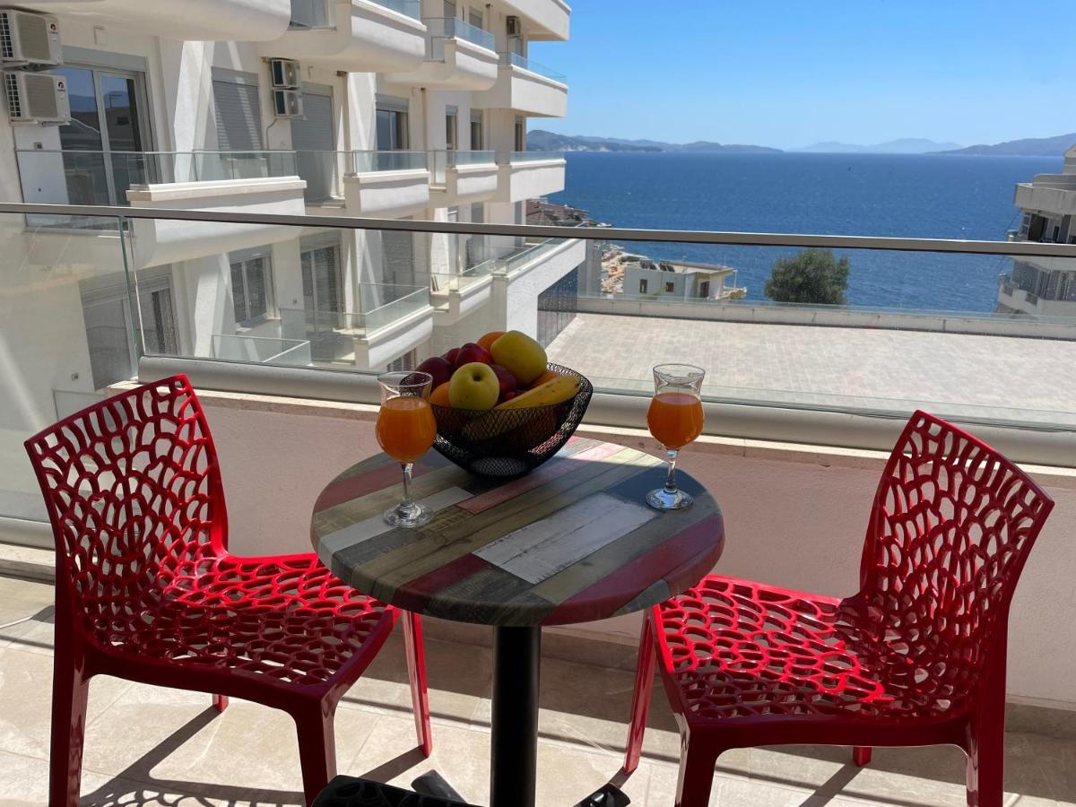 Luxury Sea View Apartaments Sarandë Eksteriør bilde